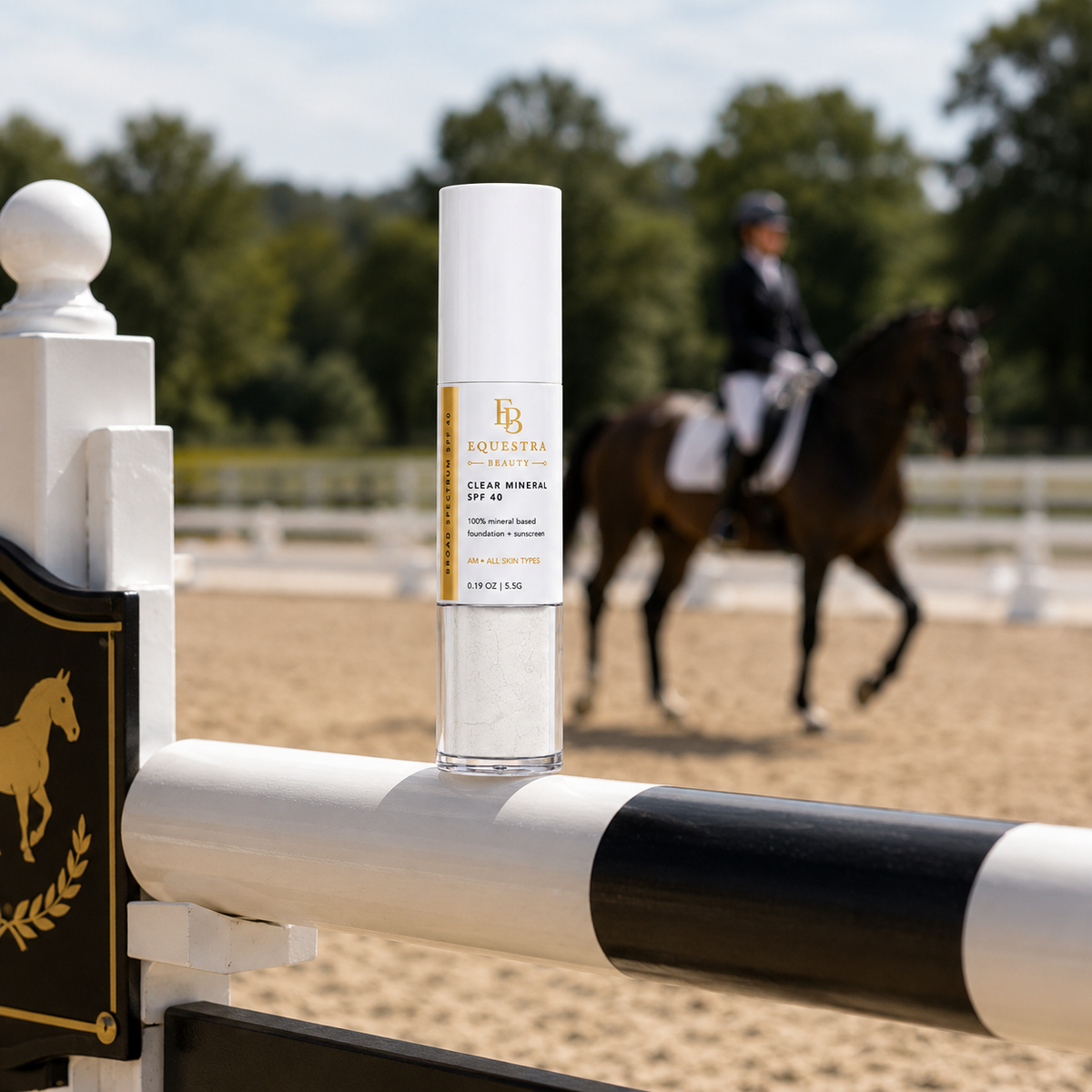 Brush-On Mineral Sunscreen SPF 40 | Equestra Beauty