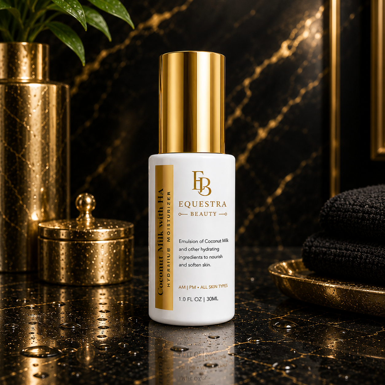 Coconut Milk with Hyaluronic Acid Moisturizer