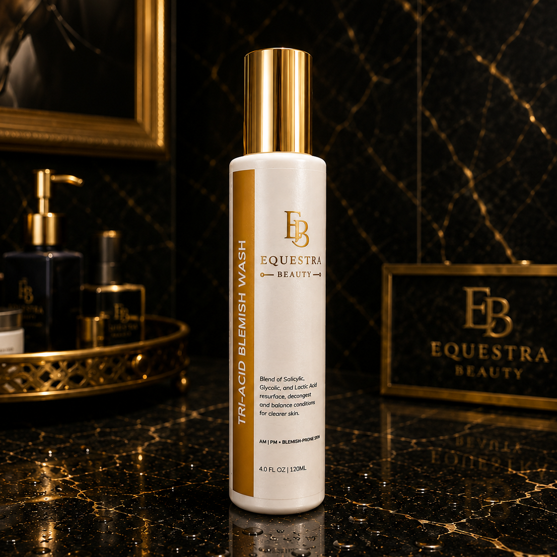 Tri-Acid Blemish Wash AHA Exfoliating Cleanser
