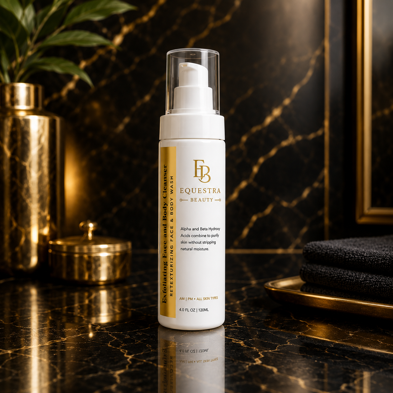 Exfoliating Face and Body Cleanser