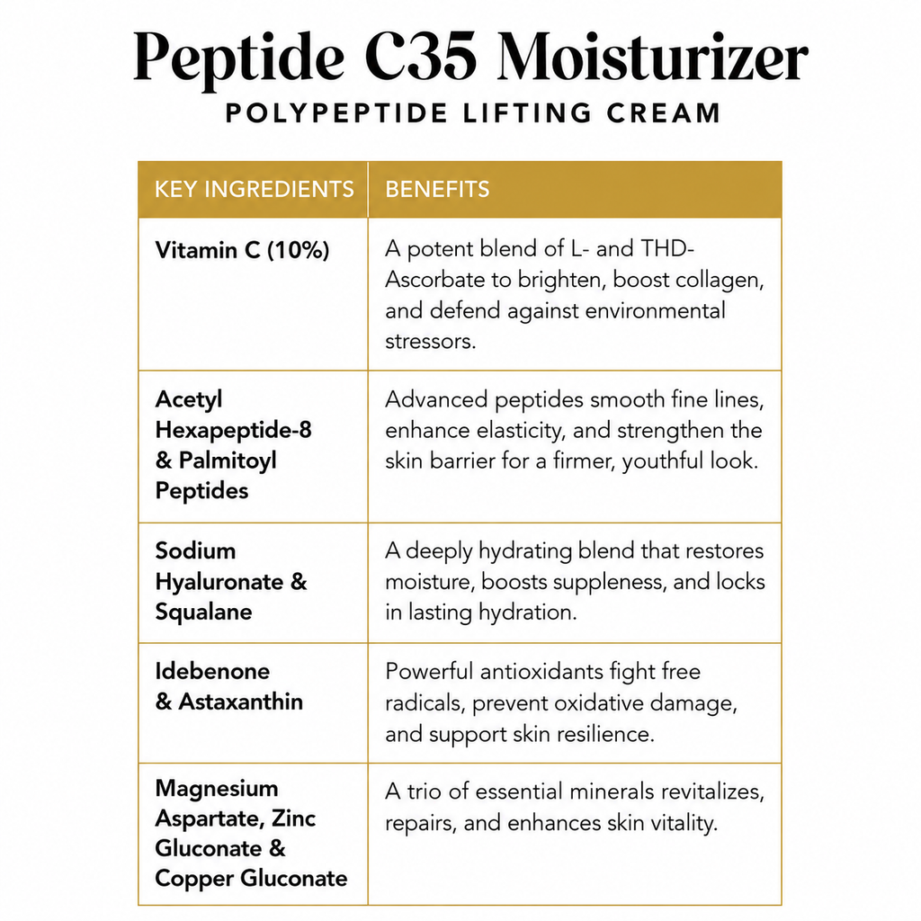Peptide C35 Moisturizer
